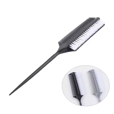 Professional Hairdressing Double sided Dyeing Comb Nylon Hair Dyeing Hair Dyeing Brush Styling Tool,