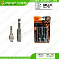 MATA Roofing Socket Bit Size 8MMX42MM 65MM Magnetic Shock Rofing 1 Pcs