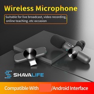 【SG🇸🇬 Ready Stock】Shavalife Wireless Lavalier Microphone