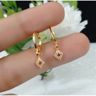 @ Anting Anak Gandul Kotak Anting Klip Titanium Import Anti Karat