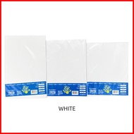 ♈ ▩ ◴ ✻ 10 Sheets VECO Vellum Board Cream/White 220GSM