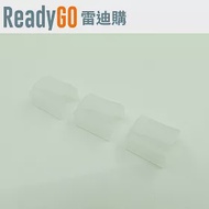 【ReadyGO雷迪購】超實用線材配件RJ45網路線公頭接口必備高品質矽膠防塵蓋(透明6入裝)