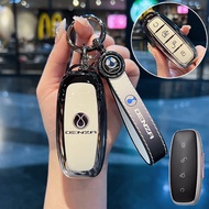 DENZA D9 Car Remote Key Storage Box DENZA D9 EV 2024-2025 BYD DENZA EV Car Key Case Car Keychain Car