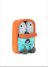 ［🤩連同官方防塵袋］🔥英國 Jellycat  沙甸魚罐頭