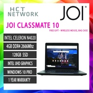 [ NEW SEAL BOX JOI ] Classmate 10 Laptop (Celeron N4020,4GB,128GB eMMC, Intel UHD Graphics 600, 11.6