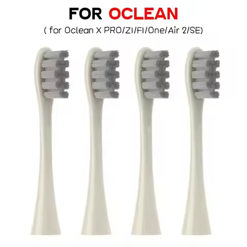 Brush Heads for Oclean X PRO/Z1/F1/One/Air 2/SE 2/4/6/10/20/50/100pcs SetSoft DuPont Nozzles Vacuum 