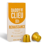 Daddy De Clieu Renaissance - 10 Nespresso Compatible Aluminuim Coffee Capsules