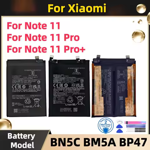 Repalcement Phone Battery BN5C For Xiaomi Poco M4 Pro 5G Redmi Note 11S / BM5A For Note 11 Pro / BP4