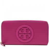 Tory Burch Charlie Zip Continental Wallet- Party Fuschia