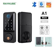 RAYKUBE A1 TT Lock/ Tuya WiFi Auto Fingerprint Debolt Smart Door Lock Digital Lock With Door Sensor Password/IC Card/APP/Key