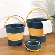 Collapsible Water Bucket Portable Car Wash Home Cleaning Fishing Camping Picnic Outdoor Foldable Han