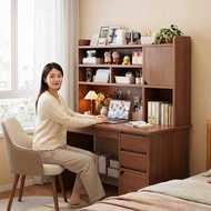 Real Solid Wood Study Table L-Shaped Corner Desk Heavy Duty WFH Computer Desk for HDB Home Office