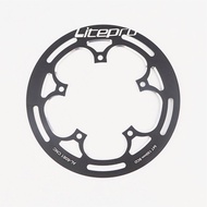 Litepro Folding Bike Chainwheel Protector CNC 130BCD 52/54T Guard Plate Defend Crankset Chainring Protect Bike Parts