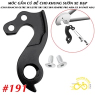 Starter hook For bicycle frame 191 For Bianchi 928 Carbon Infinito Cavari Dama Bianca MonoQ