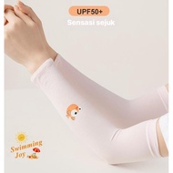 UPF50+ Cool Cooling Arm Sleeve Outdoor Children's Hand Protector Cuff