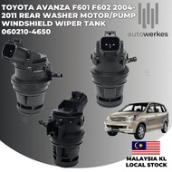 Toyota Avanza F601 F602 2004-2011 Rear Washer Motor/Pump Windshield Wiper Tank 060210-4650