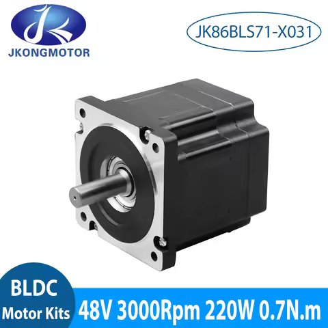 Jkongmotor JK86BLS71-X031 Brushless Dc Motor For Sale 48v BBQ 220W bldc hall sensor Motor 0.7N.m BLD