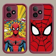 N-9 Spider-man Silicone Case for Realme Narzo N55 N53 C51 N63 Note 50 C53 C63 C55
