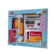Baru Mainan Anak Spbu Mini Rkc - Smol Play It Real Pom Bensin Lampu &amp;