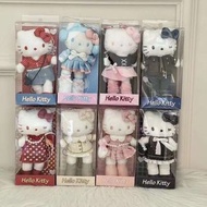 動漫香港限定旗袍長腿hellokitty💯香風毛絨公仔掛件掛飾鑰匙扣 #Hello Kitty