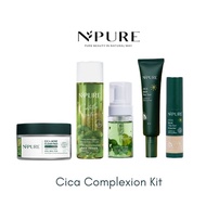 Bpom Npure Cica Centella Asiatica Face Wash 100 ml | Face Toner 30ml 150ml | Cica Clear Pad | Cica B