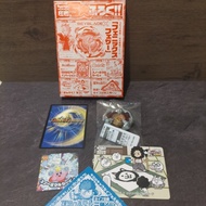 [Direct from Japan]　SPECIAL Collective 5 set Super rare! Not for sale 12/15 new release Coro　Coro Comic January issue Novelty item Beyblade X Phoenix Feather Promo　Duel Masters Limited Edition Card　Kirby Star Sticker　Nyan Cat Wars Nyanko Taisen Kororo