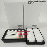 AIR FILTER AIR FILTER MAZDA 2 SKYACTIVE CX3 CX 3 1.5 1,500CC ORIGINAL 1PC