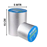 Lakban Aluminium Foil - Lakban Anti Bocor Anti Air - Super Strong Waterproof Tape Butyl