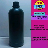 Botol Agro 1 Liter-Botol Agro 100Ml-Botol Plastik 1 Liter Hitam-Per 30 15 Pcs Free Lardus