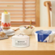 [uguuiya] Biscuit Storage Container Round Large Capacity Multifunctional with Lid Snack Storage Tin 