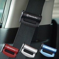 2Pcs Mercedes Benz Car Seat belt clip seat belt buckle seat belt limiter fixed adjustment limiter A-