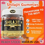 LILICARE Shilajit Gummies 11 in 1 Advanced Complex, Sugar Free with Vitamin D3, B1, B6, Ashwagandha,
