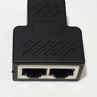 SPLITTER SWITCHER CABANG 1 jadi 2 RJ-45 RJ45 RJ 45 LAN ADAPTER SPLITER