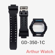 smart watch Aksesori ┋CASIO G-SHOCK BAND AND BEZEL GD350 100% ORIGINAL