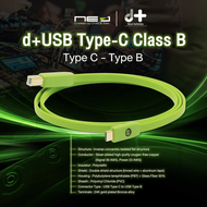 NEO d+ USB Type-C Class B : Professional USB C - B audio cable
