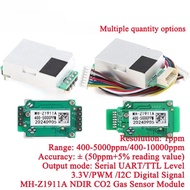 1-5Pcs MH-Z1911A MH-Z19 NDIR CO2 Carbon Dioxide Air Gas Sensor Module Infrared IR 400-5000ppm 400-10