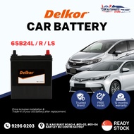 DELKOR 65B24L/R/LS (50AH) Car Battery | Shop Install / Onsite Battery Replacement Service