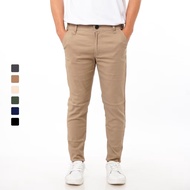 Duomo - Men's Slim Fit Simple Chinos Trousers