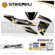 OLD X-RIDE STRIPING 125/ X RIDE STICKER/ X-RIDE 125 STICKER/ SIMPLE GRAPHICS 01