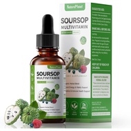 Graviola Soursop Bitters Liquid Drops Contains vitamins C、D3、B6、5000mg Prickly fruit