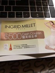 Ingrid millet $500現金券
