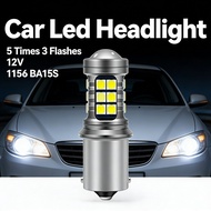 3 Times 5 Flashes 12V 1156 BA15S Car Led Headlight Bulb Flash Light Bulb Reversing Car