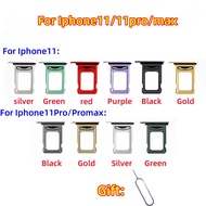 SIM Card tray For Iphone 11/11pro/11promax Card slot drawer Holder drawer chip card tray Sim Card Re