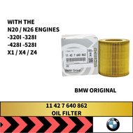 BMW OIL FILTER (11 42 7 640 862) N20/N26 engines 320i,328i,428i,528i X1 / X4 / Z4 (See description)