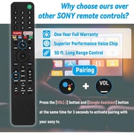 RMF-TX500U Smart TV Remote Applicable for Sony TV XBR/KD/XR Series Voice Remote, Universal Voice Rem