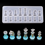 New International Chess Shape Silicone Mold DIY Clay UV Epoxy Resin Mold Pendant Molds For Jewelry DIY