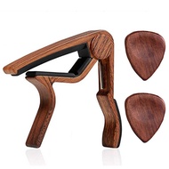 Acoustic Guitar capo Solid Wood Picking Set Acoustic Guitar capo Guitar Accessories capo