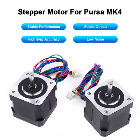 Nema17 Stepper Motor 0.9° 40CM 0.35N.m 1.68A Motors 500mm 350mm Cable MOLEX Connector 502578-0400 Fo