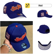 New York Mets 25th Anniversary Color Flip Edition New/Era 9Forty A Frame Snapback Cap _ TOPPERZSTORE