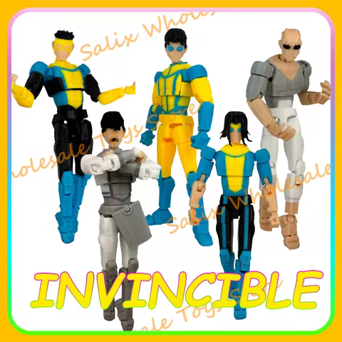 New In Stock 3d Printed Invincible Boy Toys Action Figures T13 Dummy 13 Superheroes Multi-Jointed Mo